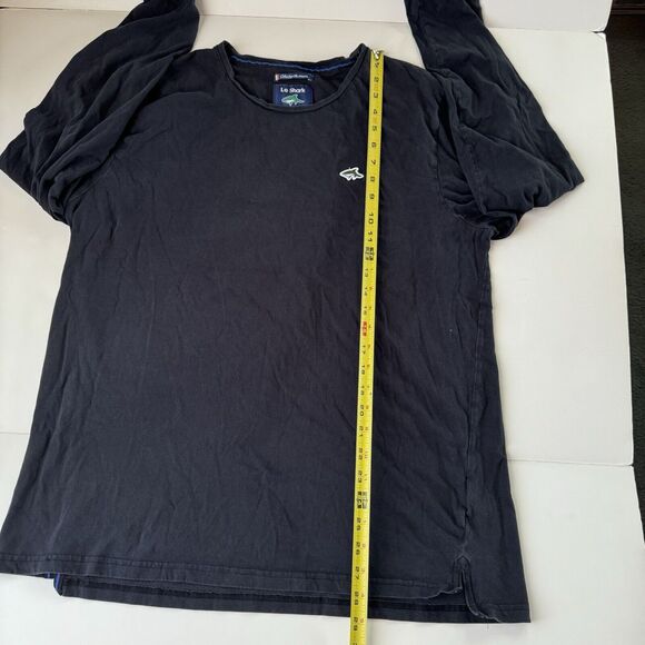 Le Shark “Chasing The Dream “”men’s L/S Tee embroidered shark size XXL black - Picture 7 of 14
